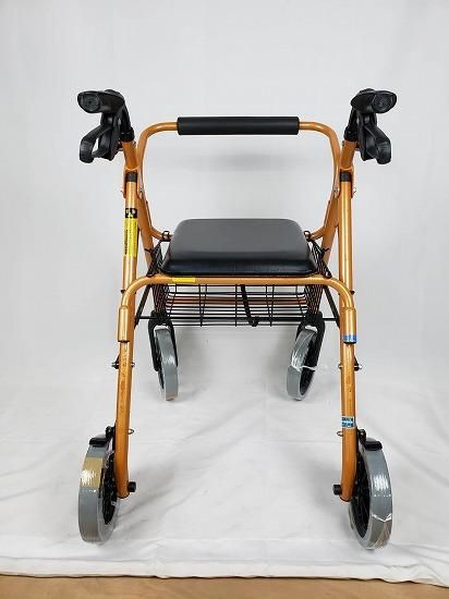 中古】竹虎 ハッピー2NB | 歩行器 座面有 ハンドル高さ調節 中古】竹虎 ハッピー2NB | 歩行器 座面有 ハンドル高さ調節