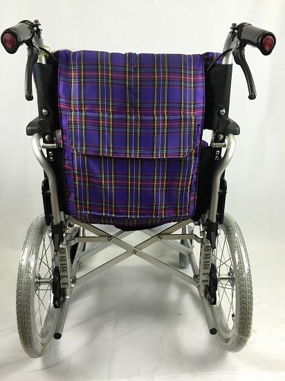 【中古】カワムラサイクル KA816B-N2 | 座幅42㎝ 肘跳ね上げ アルミ製車椅子 | 介護用品の通販はCareRu・けあーる