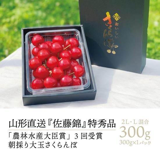 山形産 さくらんぼ 佐藤錦 特秀品』を通販で販売。是非お