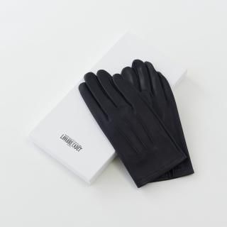 Lambskin Gloves Dark Blue
