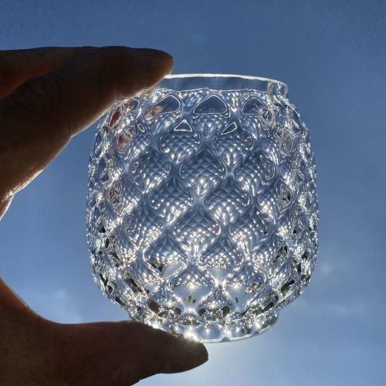 Magma Glass Studio【ランタングローブ】Clear Magma Glass Studio【ランタングローブ】Clear