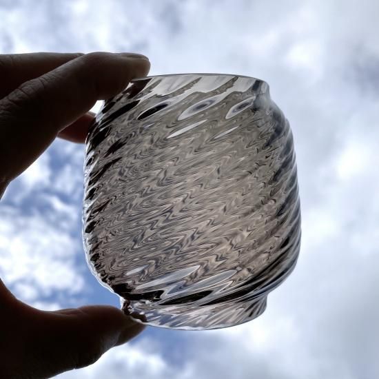 Magma Glass Studio【ランタングローブ】Smoke Gray Magma Glass Studio【ランタングローブ】Smoke Gray