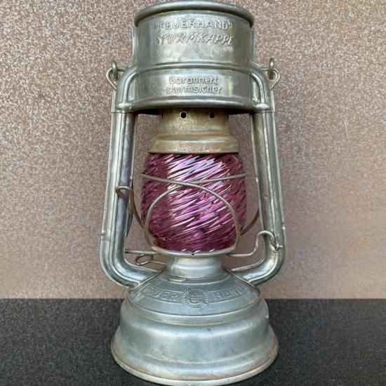 Magma Glass Studio【ランタングローブ】Royal Pink