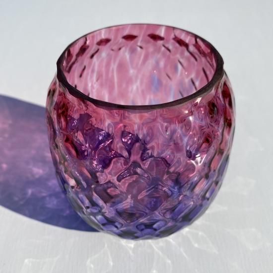 Magma Glass Studio【ランタングローブ】Pink/Purple|ランタン Magma Glass Studio【ランタングローブ】Pink/Purple|ランタン