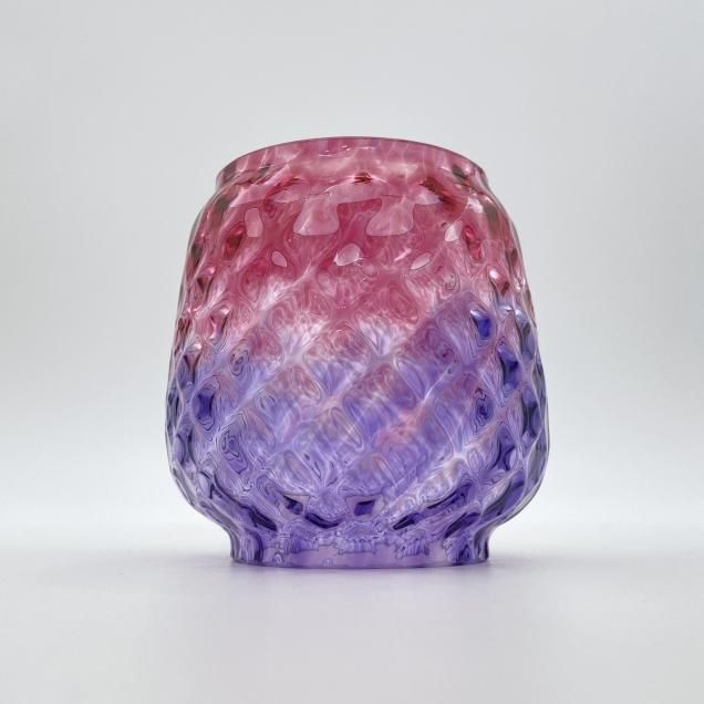 Magma Glass Studio【ランタングローブ】Pink/Purple Magma Glass Studio【ランタングローブ】Pink/Purple