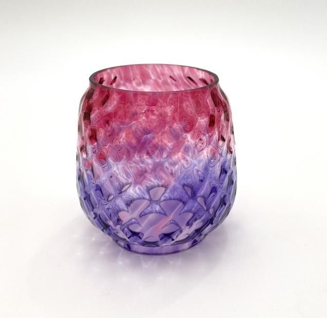 Magma Glass Studio【ランタングローブ】Pink/Purple Magma Glass Studio【ランタングローブ】Pink/Purple
