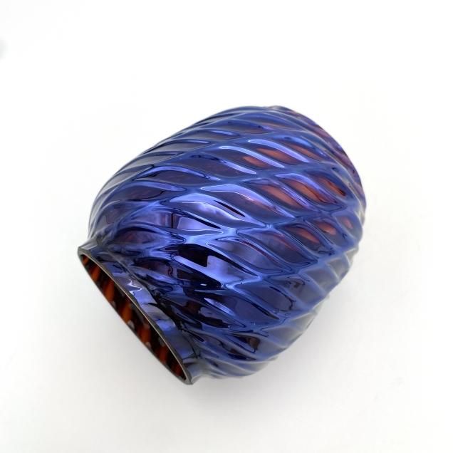 Magma Glass Studio【ランタングローブ】Amber Mirror Magma Glass Studio【ランタングローブ】Amber Mirror