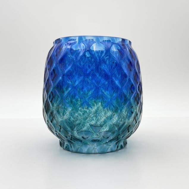 Magma Glass Studio【ランタングローブ】Blue/Green Magma Glass Studio【ランタングローブ】Blue/Green