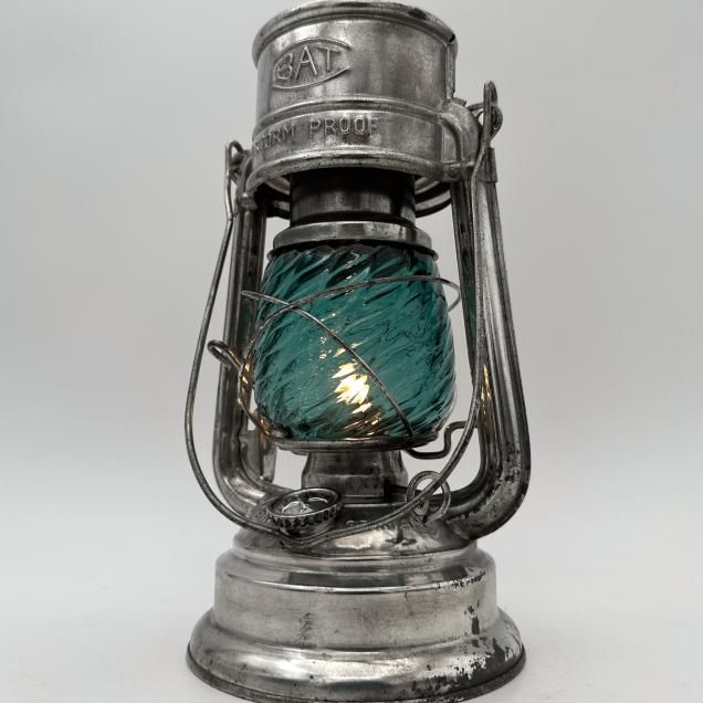 Magma Glass Studio【ランタングローブ】Silver Green|ランタン Magma Glass Studio【ランタングローブ】Silver Green|ランタン