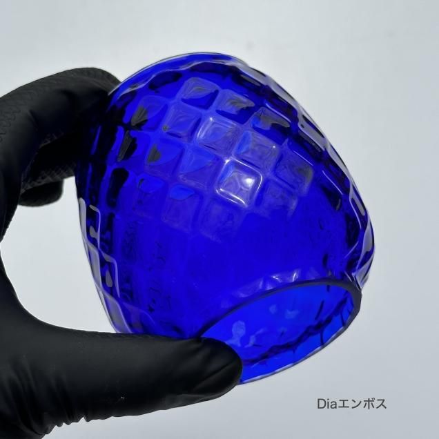 Magma Glass Studio【ランタングローブ】Silver Blue Magma Glass Studio【ランタングローブ】Silver Blue