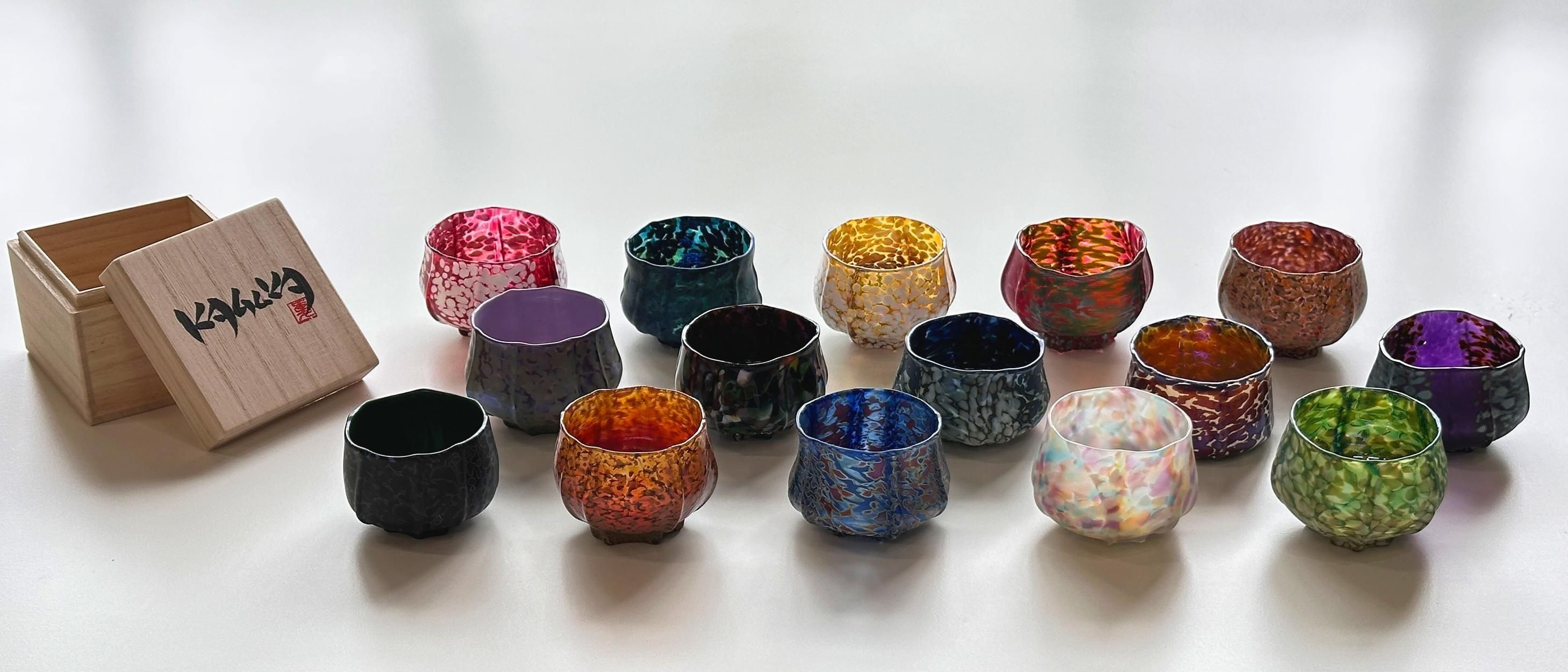 w*t様 Magma Glass Blue Mirror マグマグラス　ブルーミ Magma Glass Studio【ランタングローブ】Blue Mirror