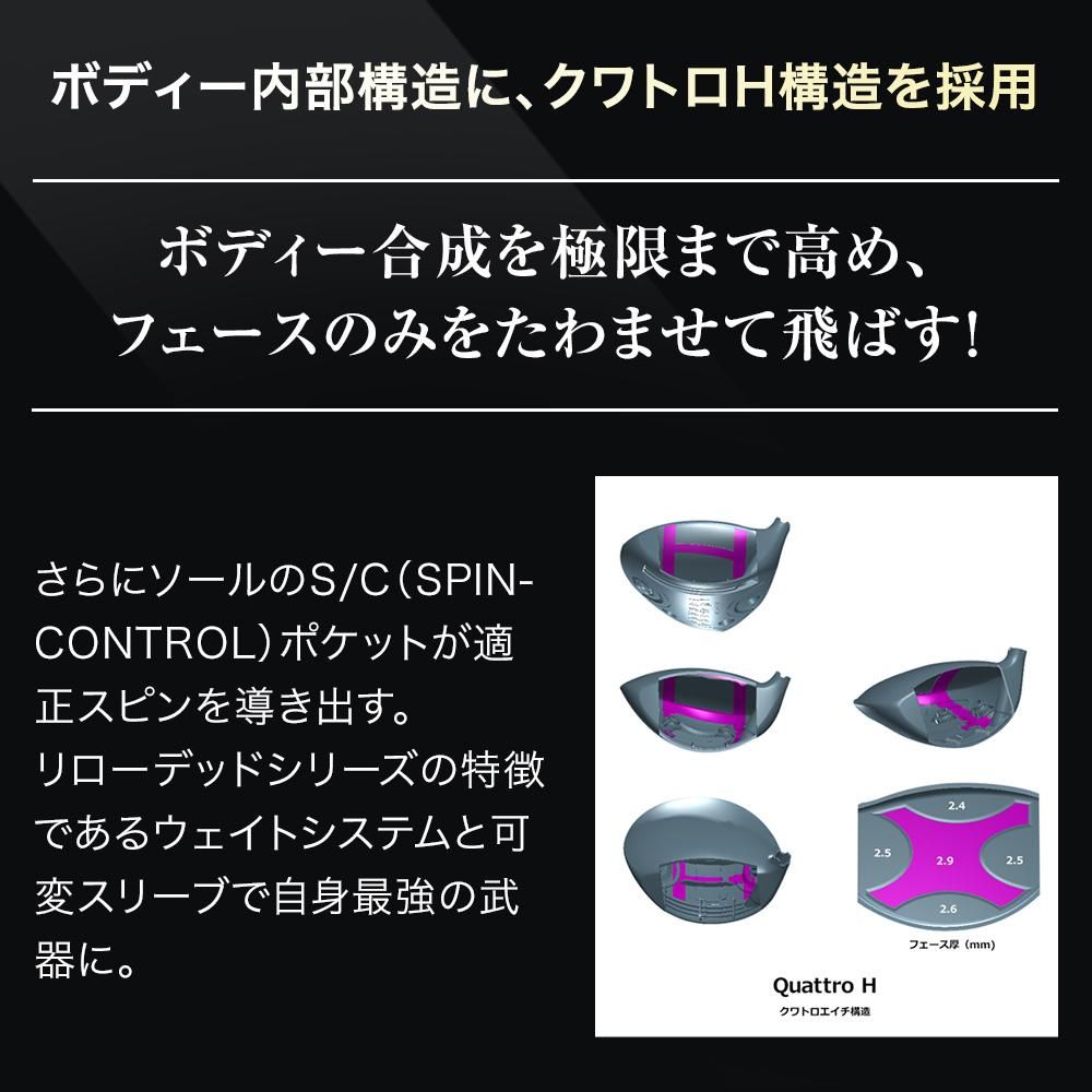 RELOADED 701 Limited ドライバー 適合 RADAR2 DR シャフト 装着 RELOADED 701 Limited ドライバー 適合 RADAR2 DR シャフト 装着