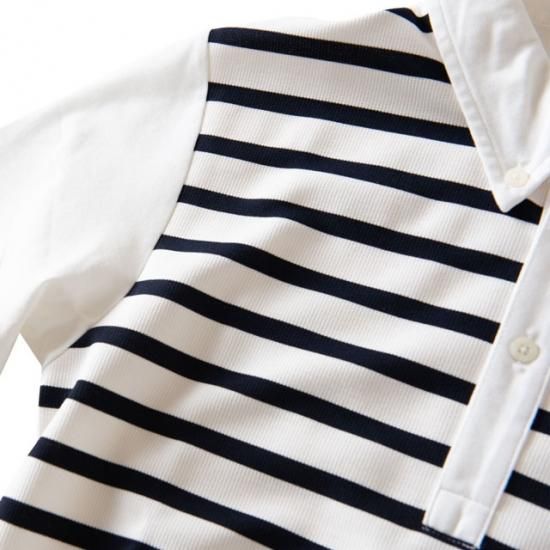 タグ付新品 ドゥーカス ゴルフシャツ ドゥーカス ボーダー ポロシャツ