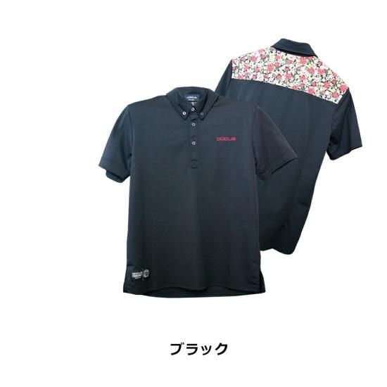 【新品・訳あり】ゴルフウェア ドゥーカス DCM21S002 ルート77 ポロ 半袖 ベリーパープル L メンズ ■ Docus ROUTE 77 POLO 30%OFF】ドゥーカス ROUTE 77 POLO 春夏 ポロ ゴルフ ウェア