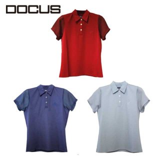 ݥ ɥ ղ     Ⱦµ ݥ  DOCUS  Sheer Sleeve Polo dcl21s004 ss23