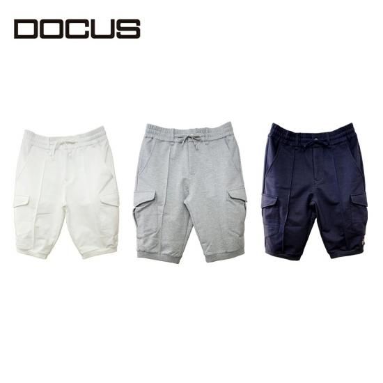新品未使用　DOCUS セットアップ　上下　パーカー　ハーフパンツ　ドゥーカス 新品DOCUS ドゥーカス セットアップ上下パーカーハーフパンツ