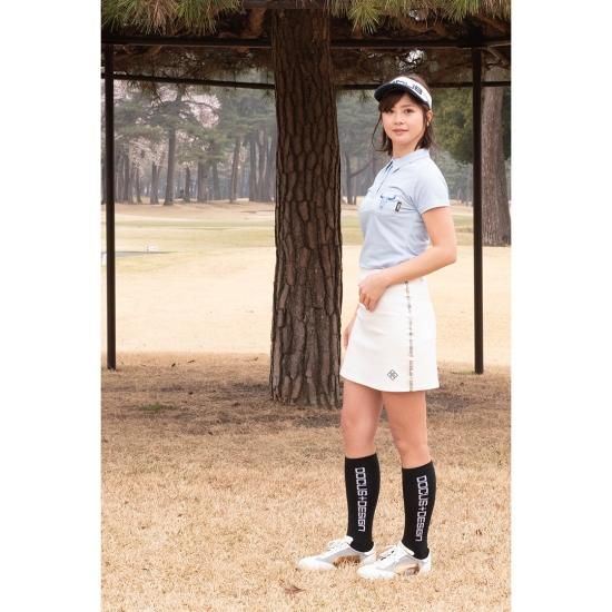 ★美品★2024年モデル JUN&ROPE ’配色リブポロシャツ　サイズ　S 50％OFF】DCL22S002 ALTAIR POLO ポロシャツ レディース