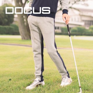 【20%OFFクーポン対象・12/29から】 DCM23A002 ロゴパンツ DOCUS ドゥーカス GOLF ゴルフウェア メンズ　レディース　ユニセックス パンツ セットアップ 23aw