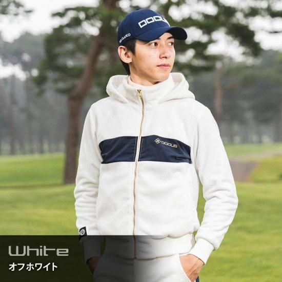 DCM23A008 ウォームフリースジャケット DOCUS ドゥーカス GOLF