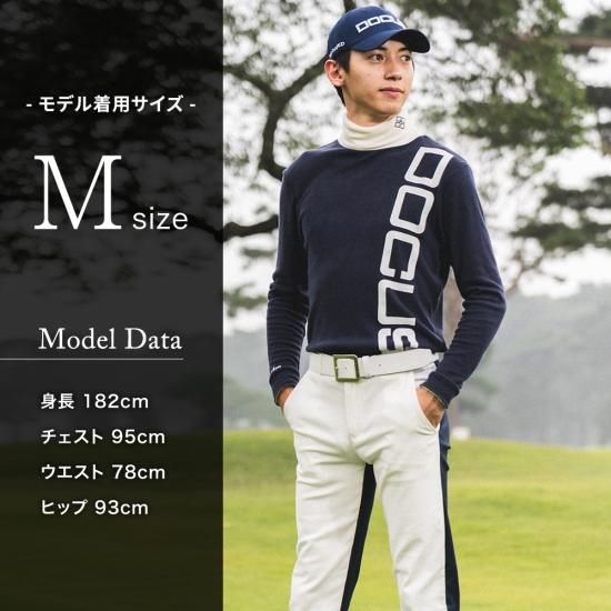 ハイネックプルオーバーゴルフウェア メンズ 秋冬 防寒 | High Neck