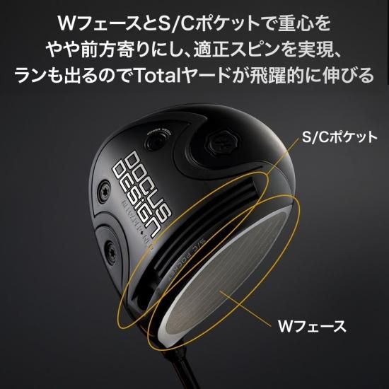 DOCUS RELOADED+NEO ドライバー　TRINITY　SR RELOADED+ NEO Driver ドライバー 適合 LB NEO/TRINITY/RADAR2