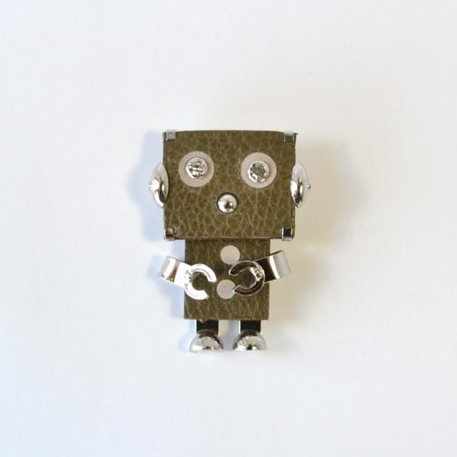 カワイロ カク三(カクゾー）<br>～オリーブ・型押し～