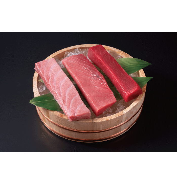 だてまぐろ赤身, 中とろ, 大とろ三種食べ比べの通販