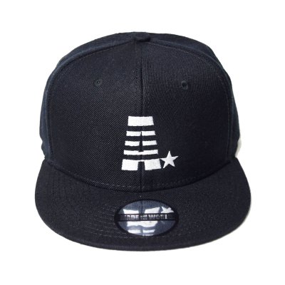 snap back cap (A) <br>black