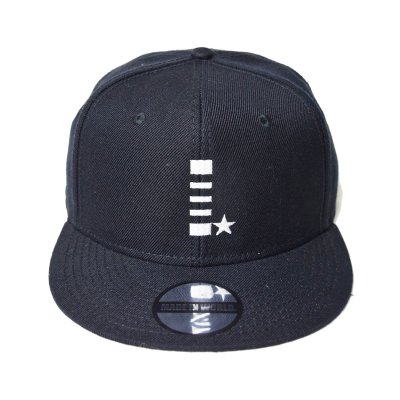 snap back cap (I☆) <br>black