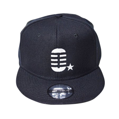 snap back cap (0☆) <br>black