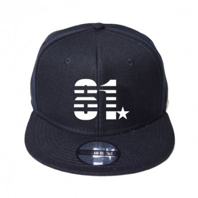 snap back cap (81☆) <br>black