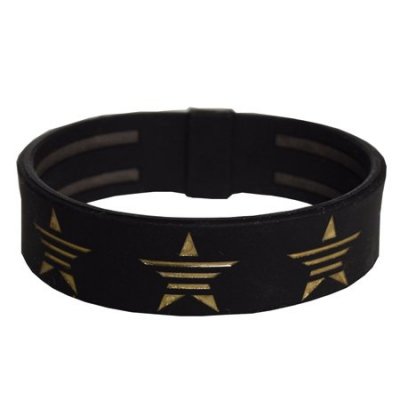 star band (phiten  MADE IN WORLD) blackgold