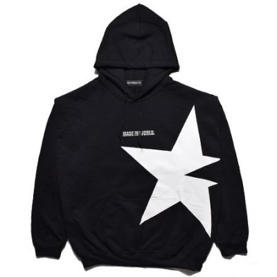 pull over hoodie<br />sweat  (bigstar) black