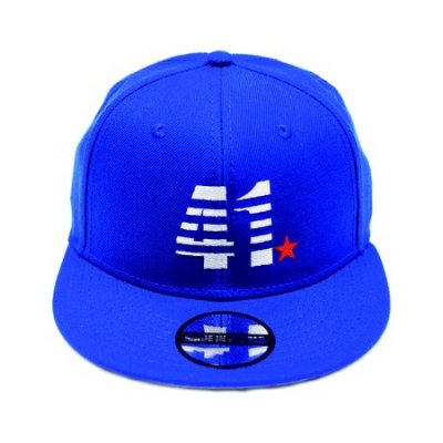snap back cap<br>(38〜93) blue×white×red