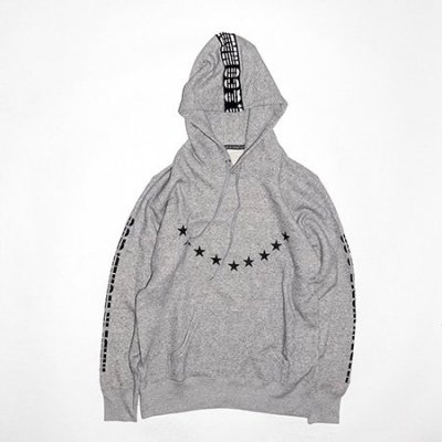 pull over sweat parka (down round star) gray