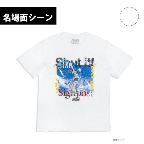 <img class='new_mark_img1' src='https://img.shop-pro.jp/img/new/icons14.gif' style='border:none;display:inline;margin:0px;padding:0px;width:auto;' />crew neck tee（Signpost）white