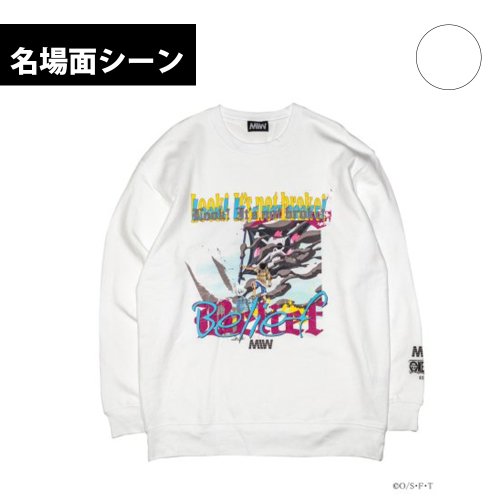 <img class='new_mark_img1' src='https://img.shop-pro.jp/img/new/icons14.gif' style='border:none;display:inline;margin:0px;padding:0px;width:auto;' />crew neck sweat（Belief）white