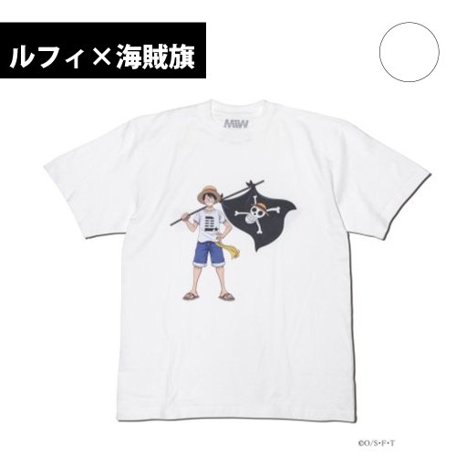 <img class='new_mark_img1' src='https://img.shop-pro.jp/img/new/icons14.gif' style='border:none;display:inline;margin:0px;padding:0px;width:auto;' />【予約】crew neck tee （luffy）white