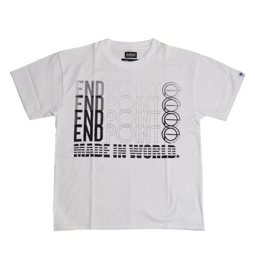 VIBTEX crew neck tee (gradetion) <br /> white