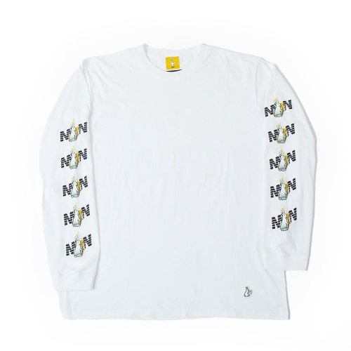 <img class='new_mark_img1' src='https://img.shop-pro.jp/img/new/icons14.gif' style='border:none;display:inline;margin:0px;padding:0px;width:auto;' />long sleeve tee（sleeve rabbit）<br /> white