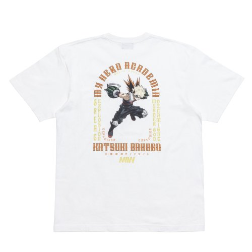 <img class='new_mark_img1' src='https://img.shop-pro.jp/img/new/icons14.gif' style='border:none;display:inline;margin:0px;padding:0px;width:auto;' />MIW crew neck TeeKATSUKI BAKUGO 뾡ʡwhite