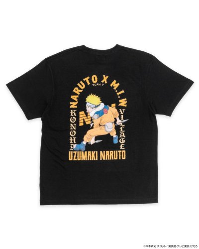 <img class='new_mark_img1' src='https://img.shop-pro.jp/img/new/icons14.gif' style='border:none;display:inline;margin:0px;padding:0px;width:auto;' />crew neck tee（arch logo）NARUTO  black