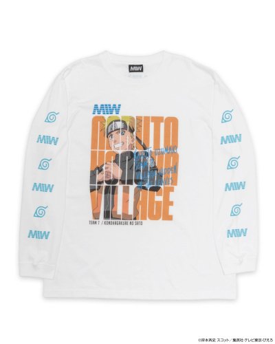 <img class='new_mark_img1' src='https://img.shop-pro.jp/img/new/icons14.gif' style='border:none;display:inline;margin:0px;padding:0px;width:auto;' />crew neck long sleeve teehideNARUTO white