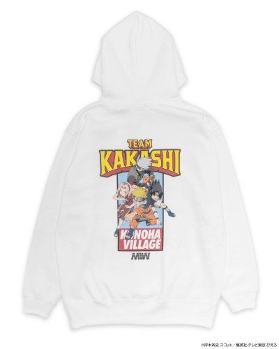 <img class='new_mark_img1' src='https://img.shop-pro.jp/img/new/icons14.gif' style='border:none;display:inline;margin:0px;padding:0px;width:auto;' />pull over hoodie（comics）KAKASHI white