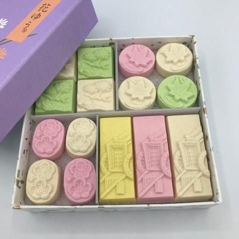 花ゆう 和三盆 干菓子 京都 落雁 千代箱 お茶菓子 花ゆう 和三盆 干菓子 京都 落雁 千代箱 お茶菓子