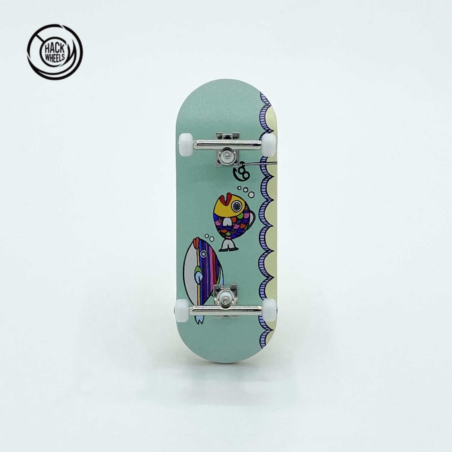 指スケコンプリート UAG F.B プロコンプリート / Hamburger finger skate board 指