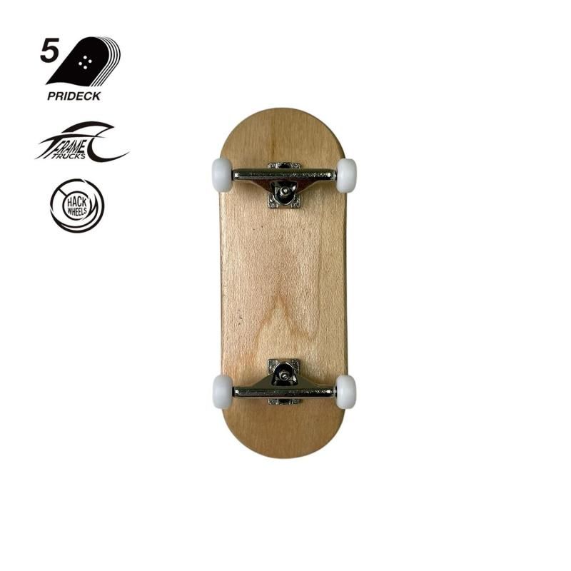 uag指スケ PREMIUM COMPLETE CROWN LOGO 黄色 UAG DECKS】Emblem - Gray / White / Yellow - UAG F.B ｜指スケ