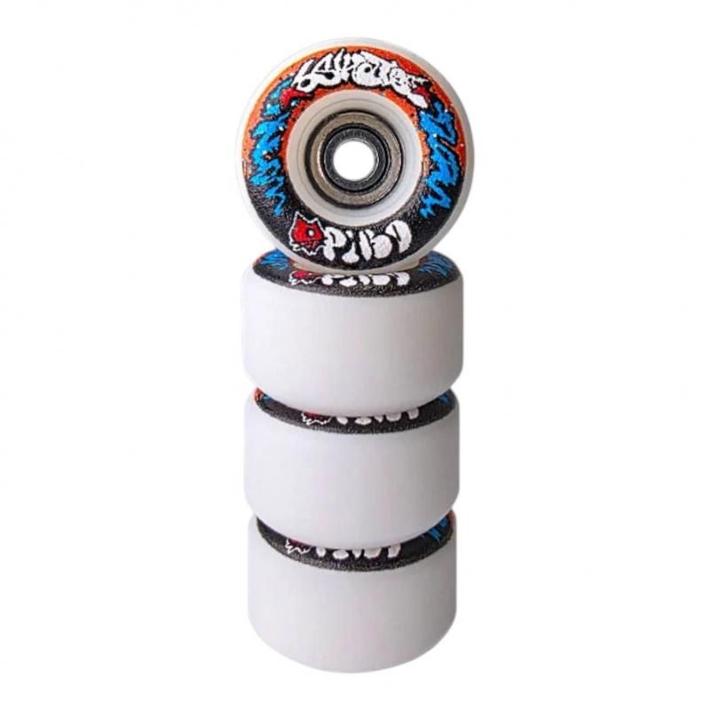 指スケ　YWHEELS Y2 DualW Graphic Blue【ウレタン】 指スケ YWHEELS Y2 DualW Graphic Blue【ウレタン】 指スケ