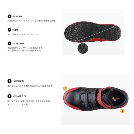 MIZUNO/ミズノ/F1GA2205/オールマイティSS2 21H/安全スニーカー