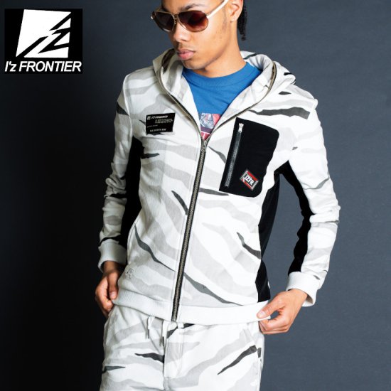I'Z FRONTIER/アイズフロンティア/9960/ストレッチベロアフーディッドジャケット - アサヒは全く新しい作業服専門店です
